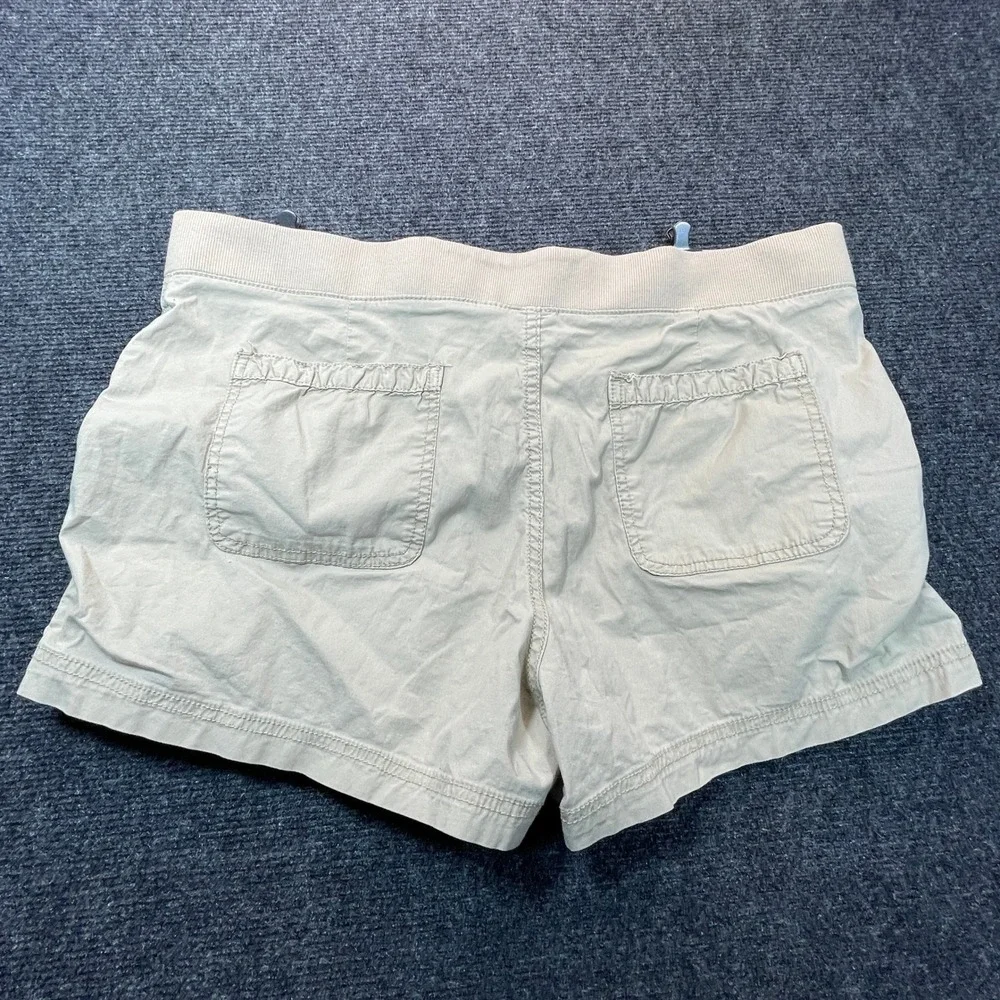 a.n.a Cargo Utility Shorts Women XL Tan Khaki Coastal Gorpcore Hiking Layer Y2K